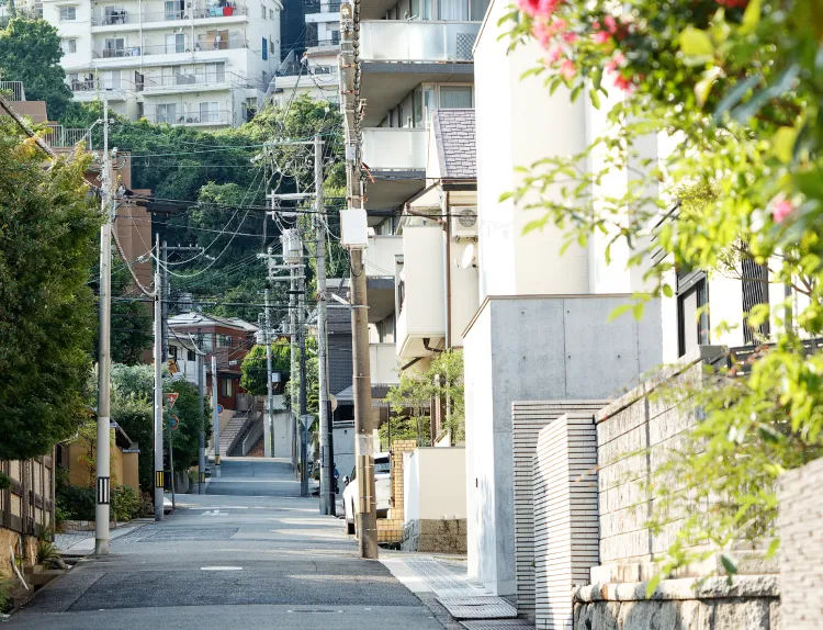 1:現地周辺の街並み/徒歩3分（約190m）